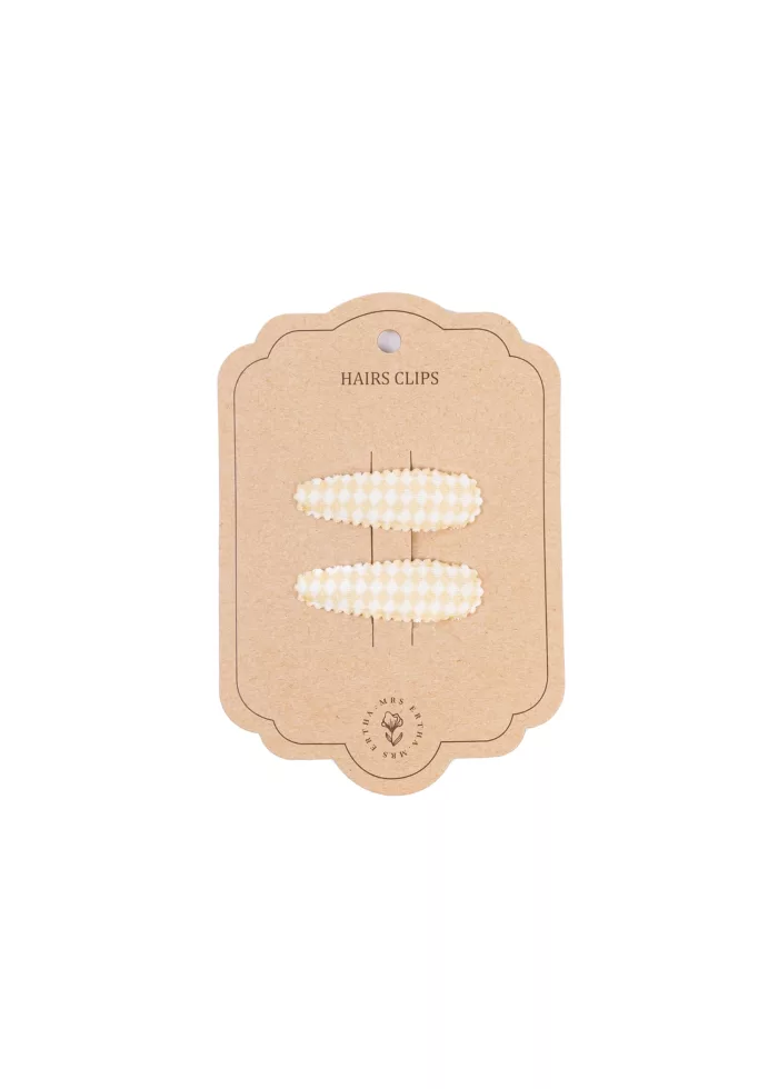 Nouvelles pinces de cheveux - diamant moucheté (mrs ertha)