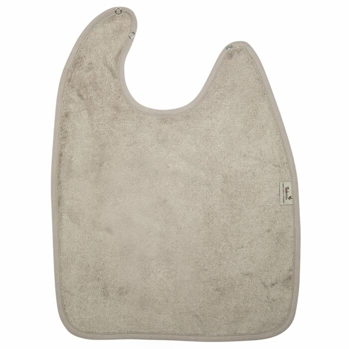 Bavoir XL - FEATHER GREY (Timboo)