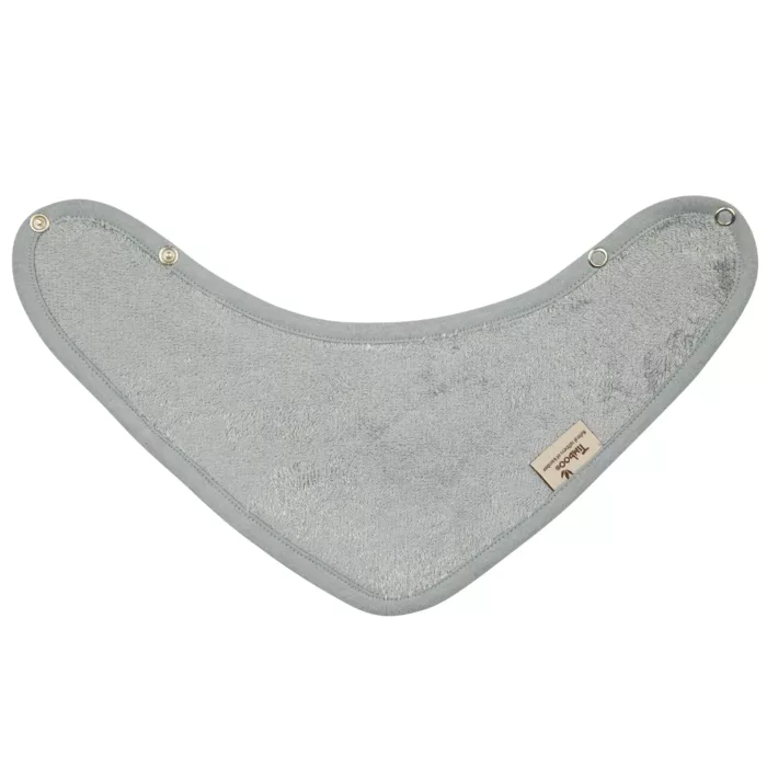 Bavoir bandana doublé moon blue  (Timboo)