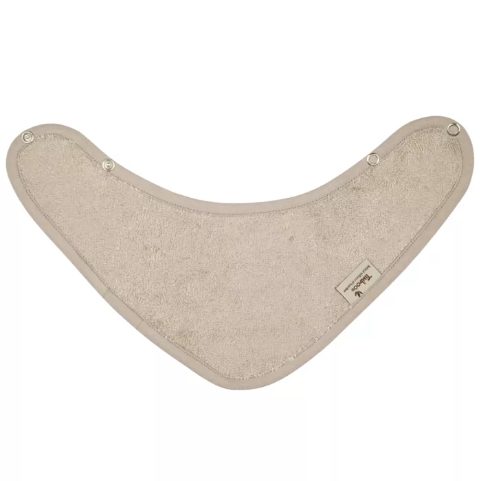 bavoir bandana bib feather-grey (Timboo)