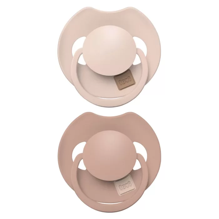 Sucette dynamique 6-18 mois Prime Nude/Blush (Difrax)
