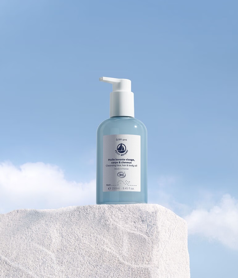 Huile lavante visage, corps & cheveux - 250 ML (Petit Bateau)