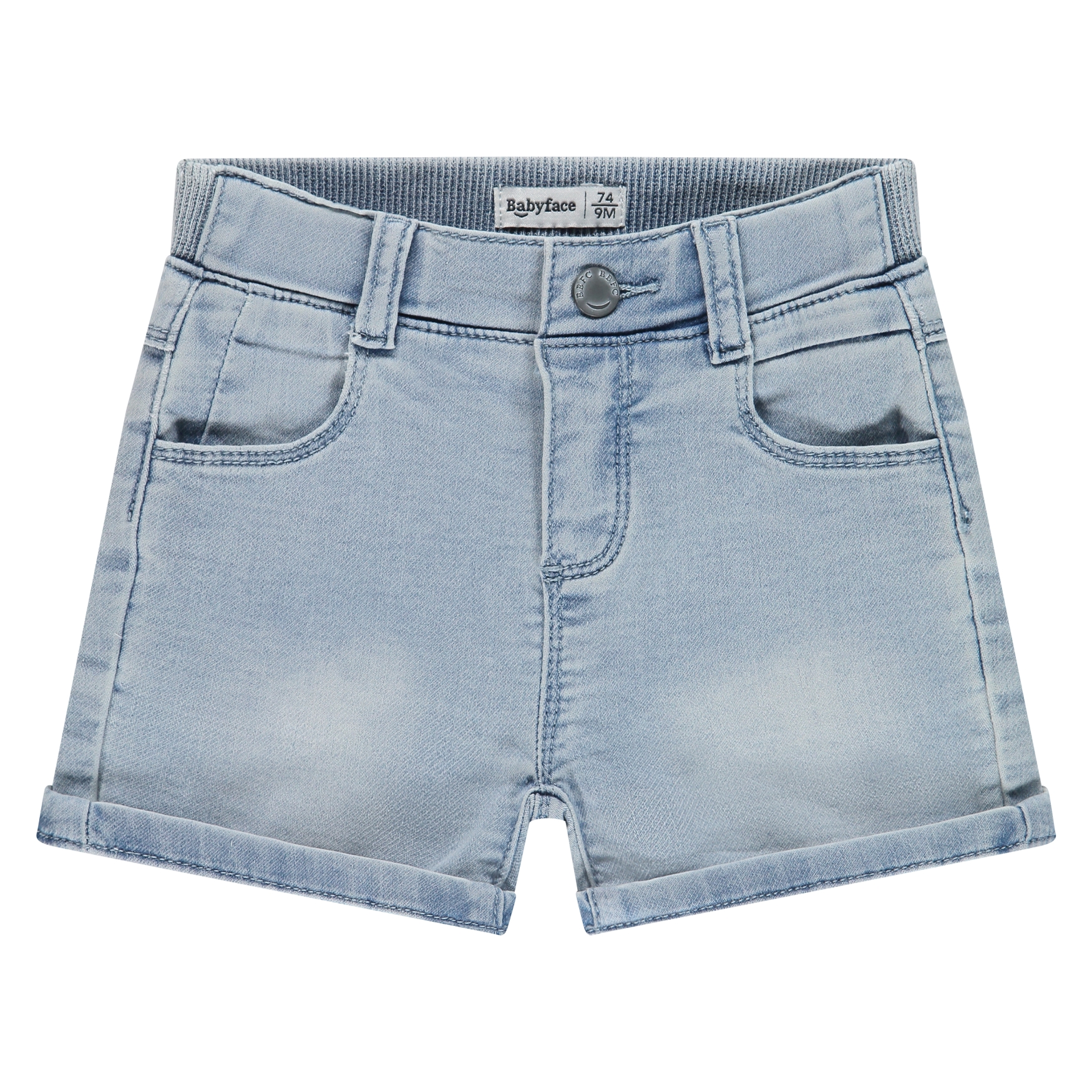 Short Denim Garçon Light Blue SS26 (Babyface)