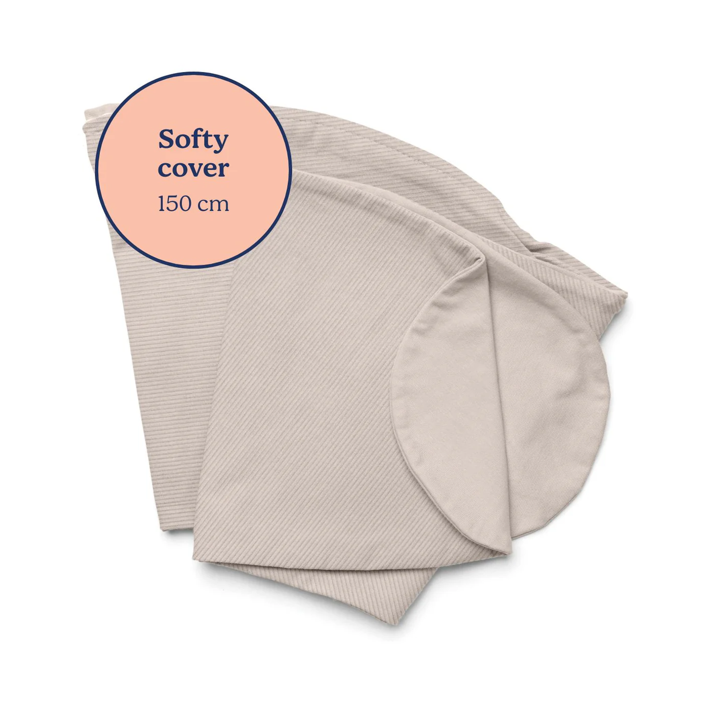 Softy Cover – Nursing Pillow Cover Sand (Doomoo)