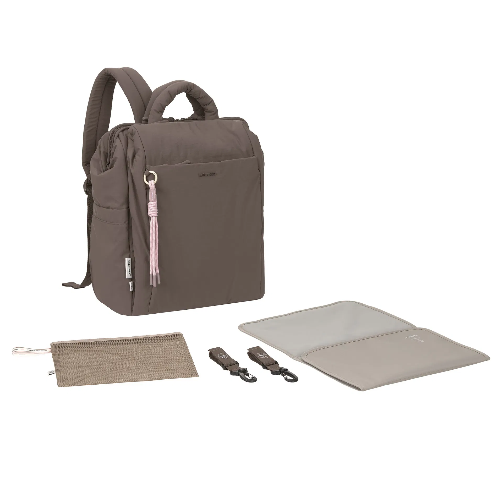 Sac à dos à langer - Minoa, Chocolat (Lassig)