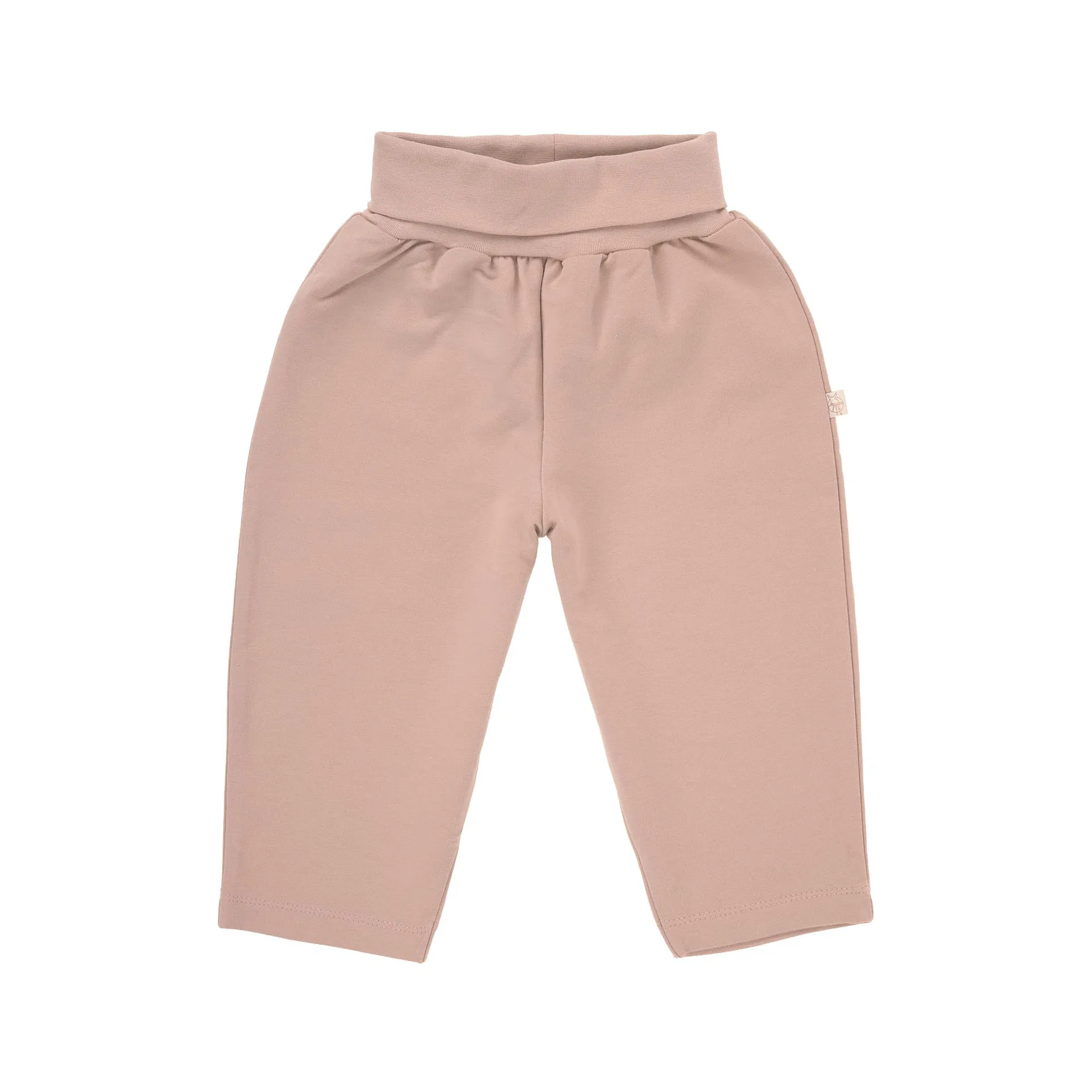 Pantalon Bébé Jogger - coton bio, champignon (Lassig)
