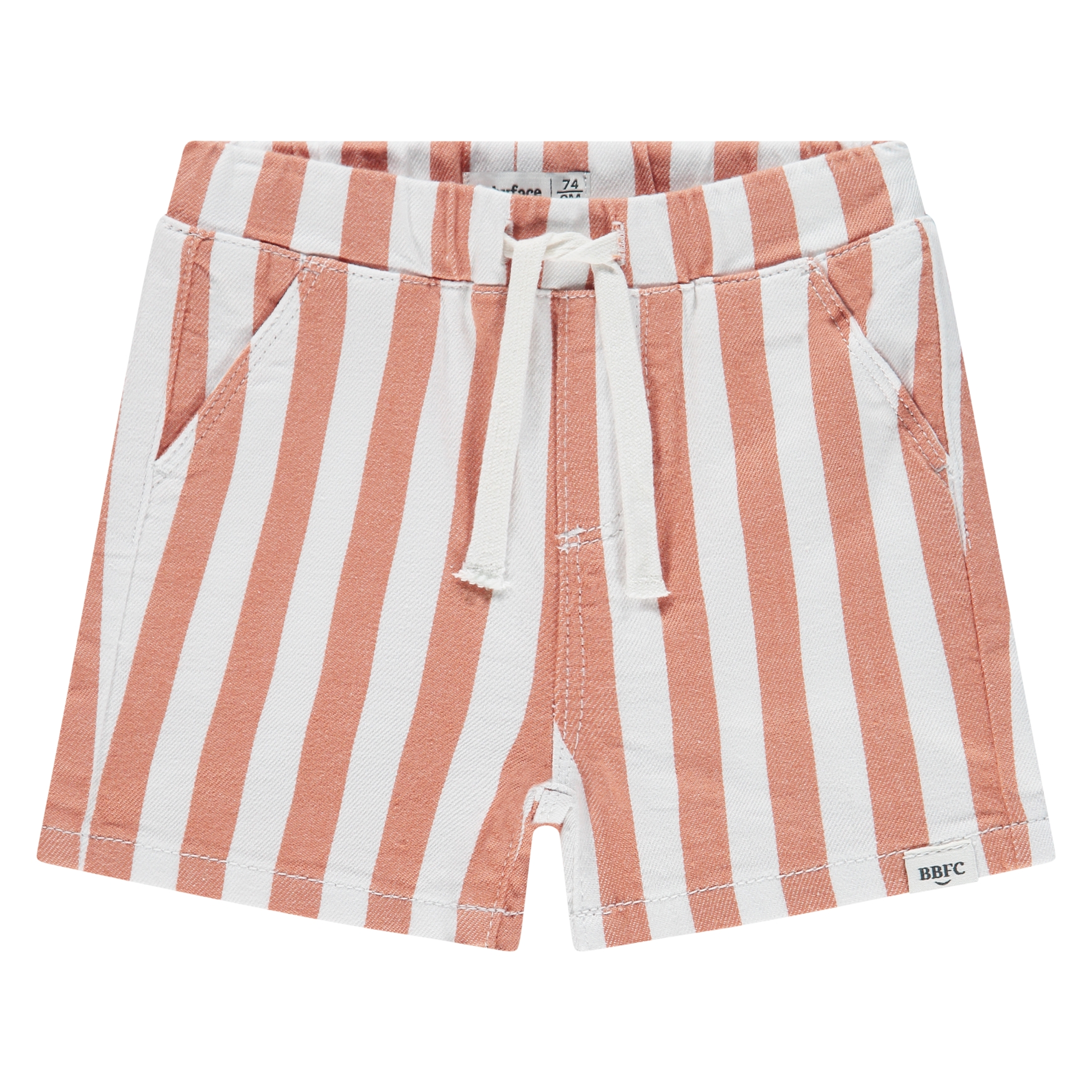 Short Garçon Ligné Orange SS26 (Babyface)