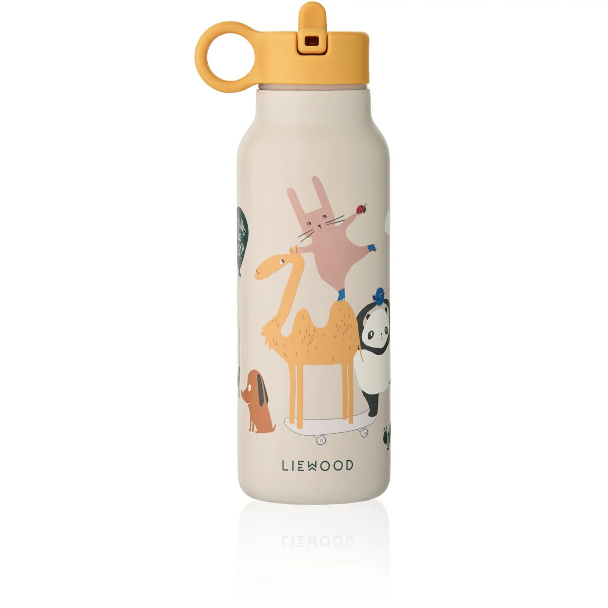 Gourde Falk 350 ml Around the world / Sandy (Liewood)
