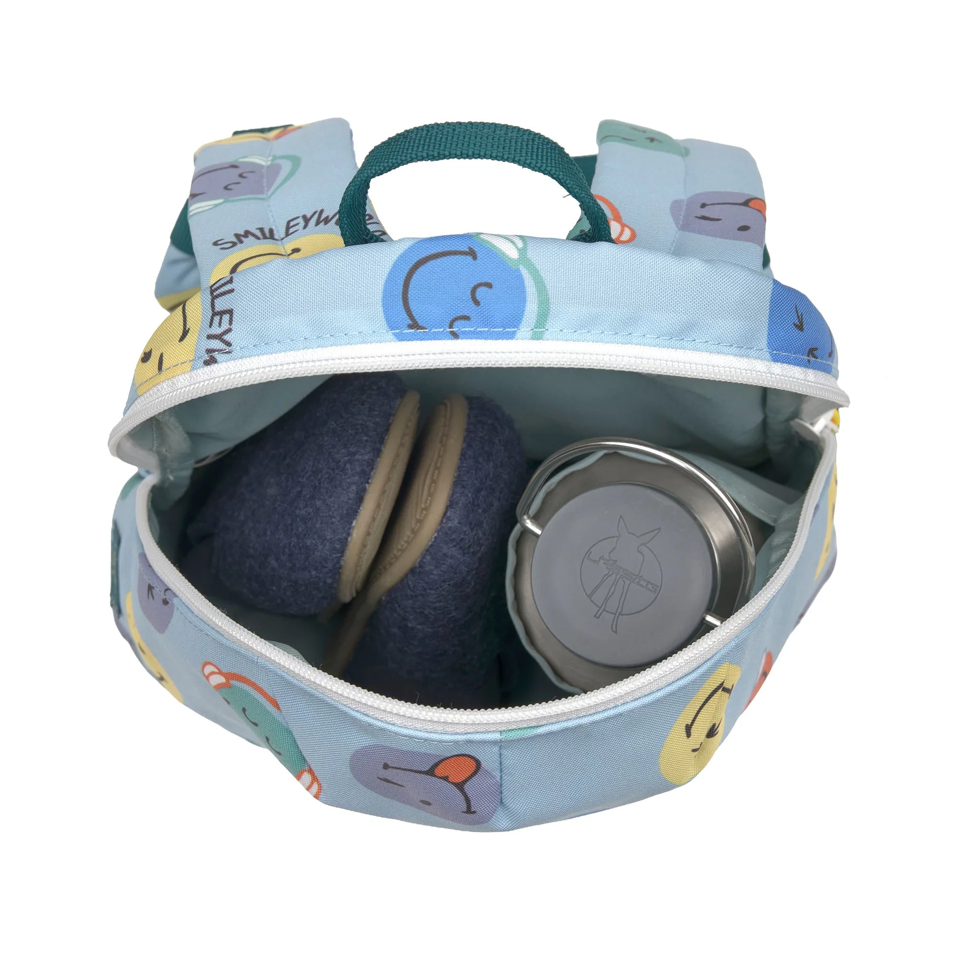 Sac à dos crèche - SmileyWorld®, Bleu (Lassig) – Image 6
