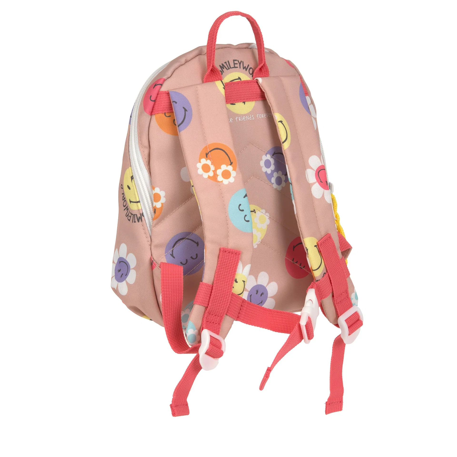 Sac à dos crèche - SmileyWorld®, Rose (Lassig) – Image 4