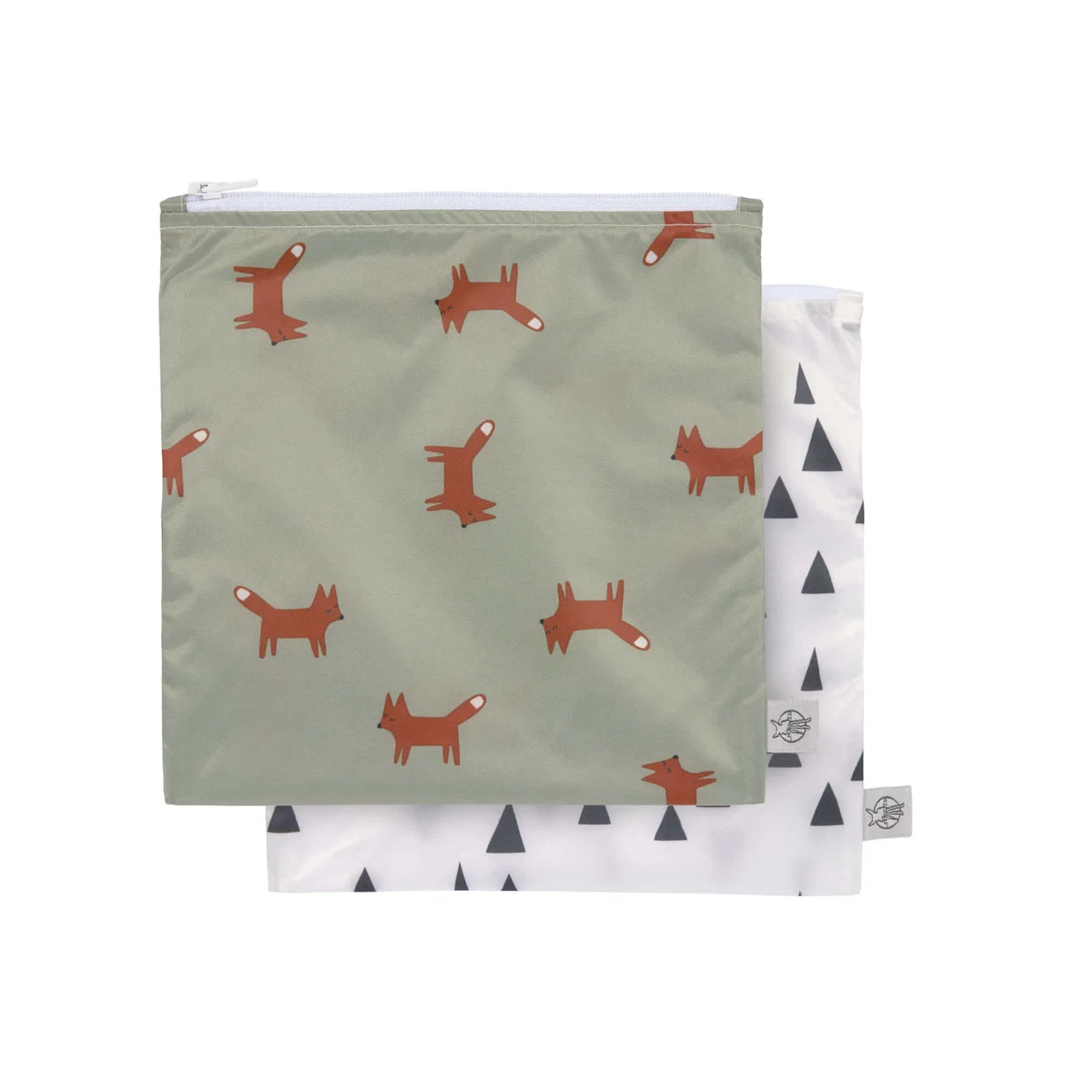 Pochettes à snack (2 pcs), Little Forest Renard (Lassig)