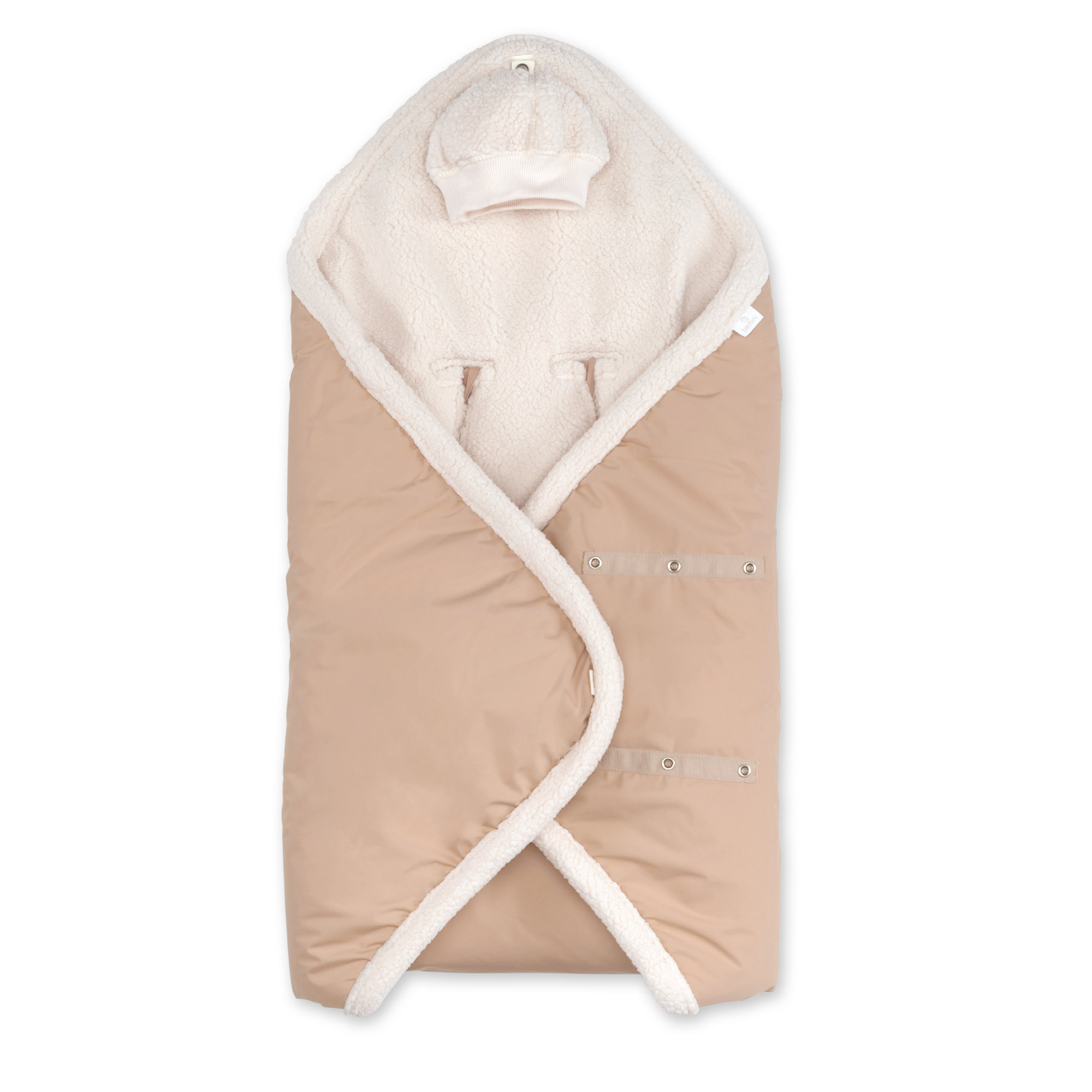 BISIDE 0-12m Pady rainy + teddy Natural (Bemini) – Image 2