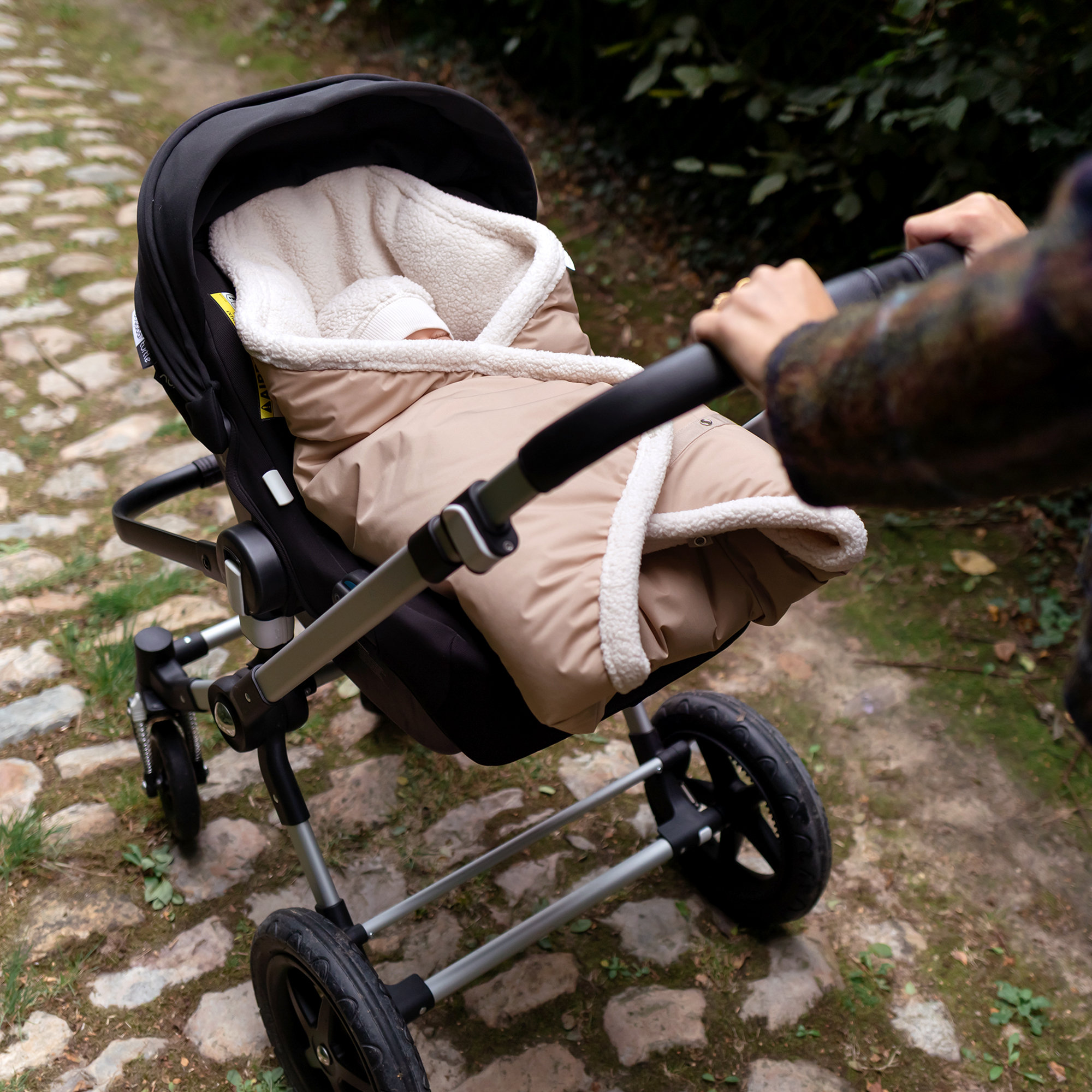 BISIDE 0-12m Pady rainy + teddy Natural (Bemini) – Image 4