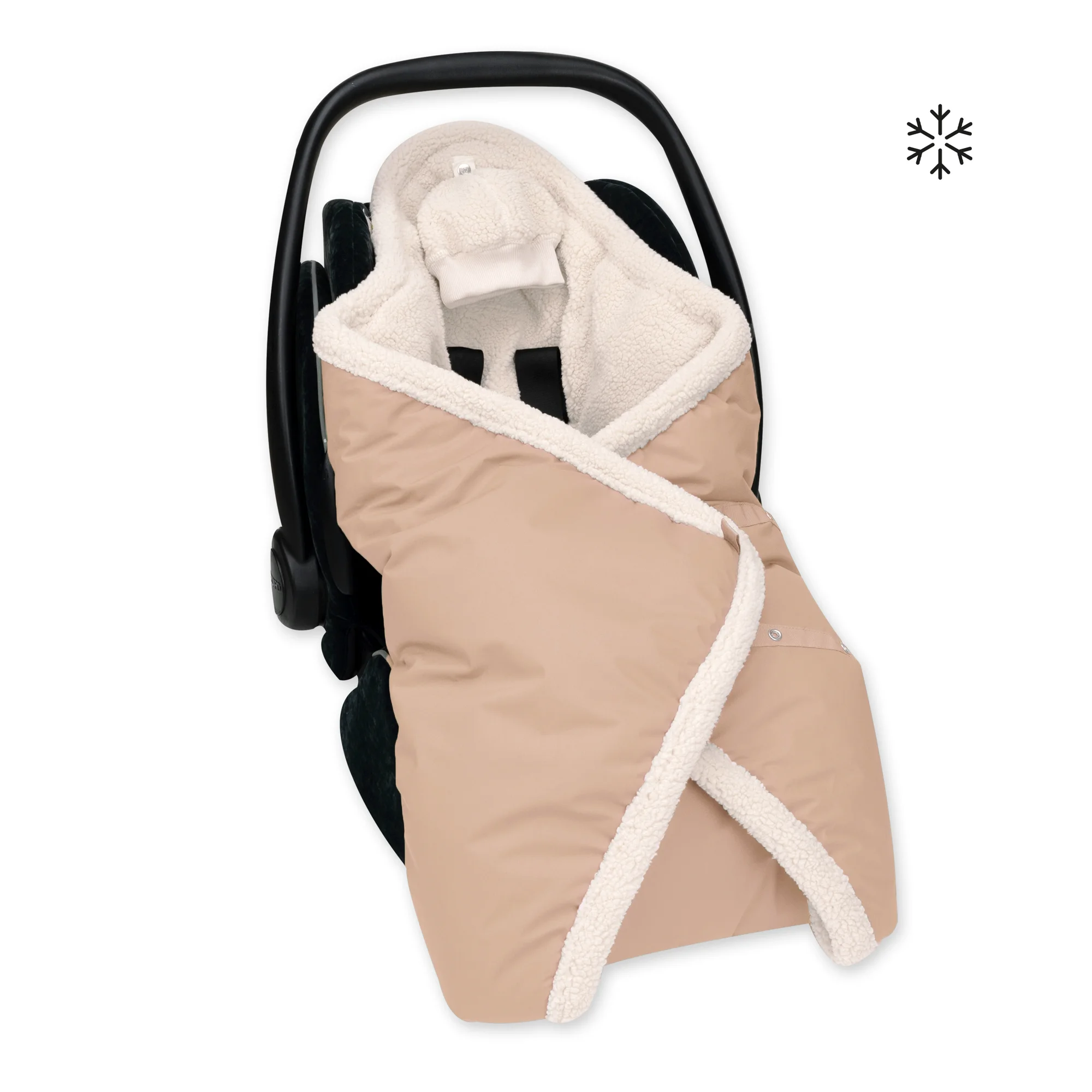 BISIDE 0-12m Pady rainy + teddy Natural (Bemini)