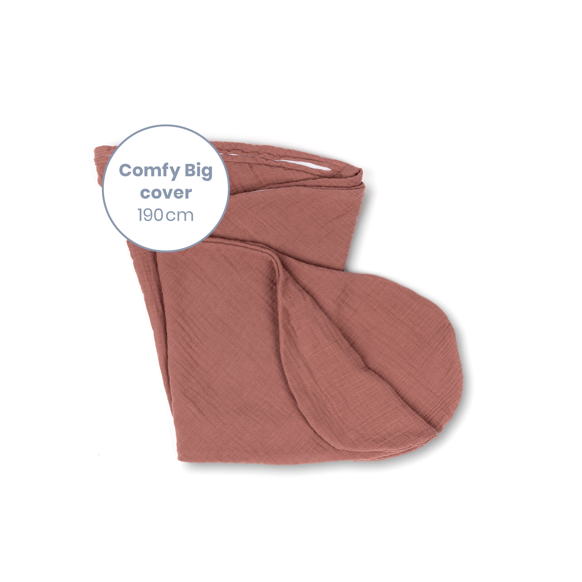 Housse de coussin de maternité Comfy Big - Tetra Brick (Doomoo)