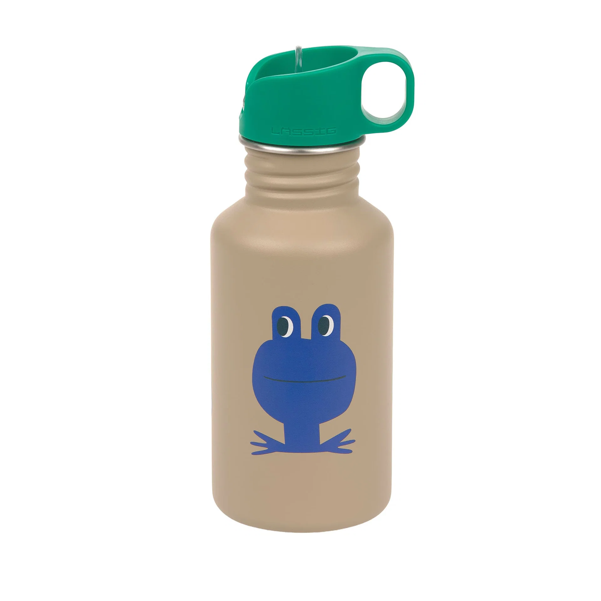 Gourde pour enfant inox - Happy Trails Grenouille (Lassig)