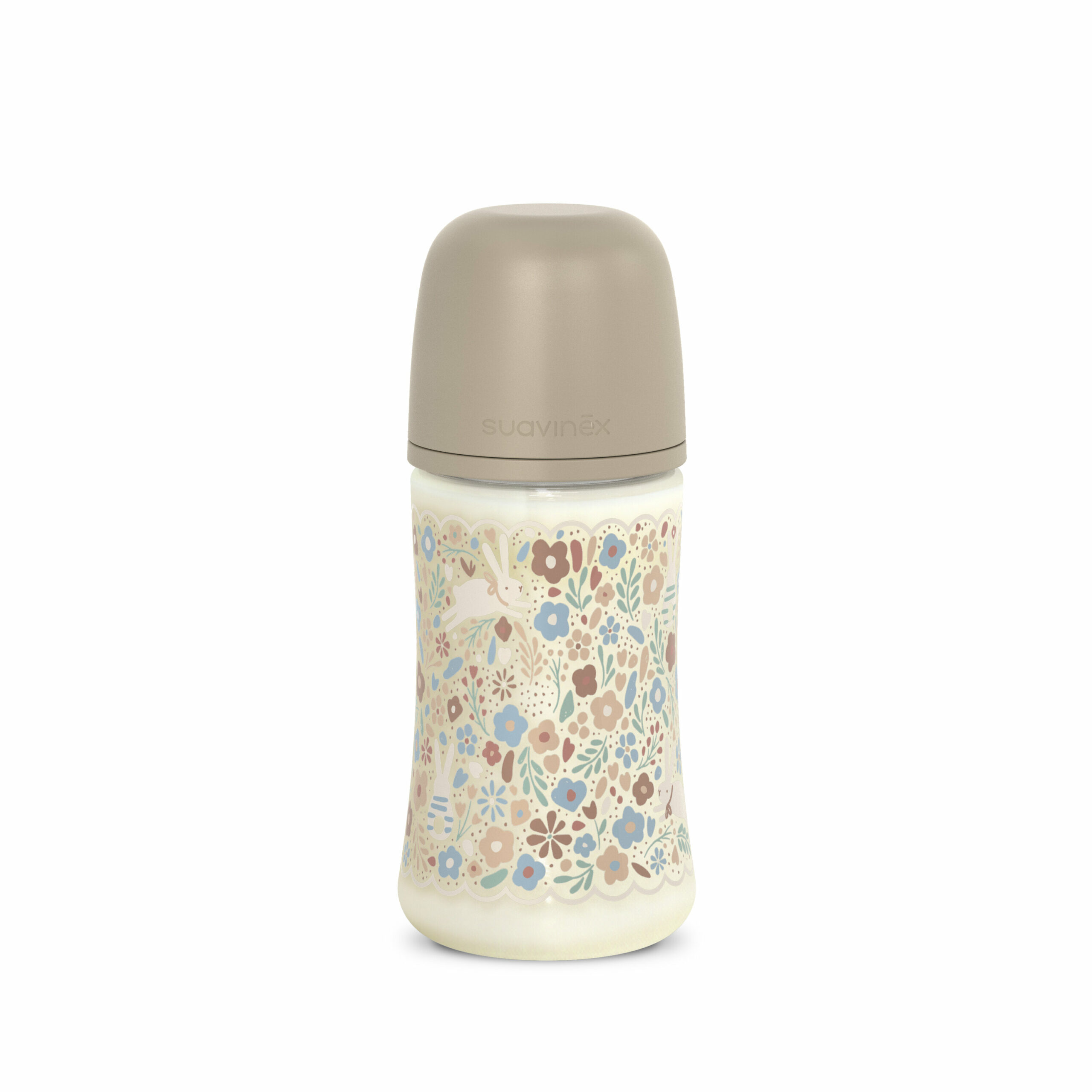 Biberon avec tétine symétrique SX Pro M 270ml Liberty Beige (Suavinex)
