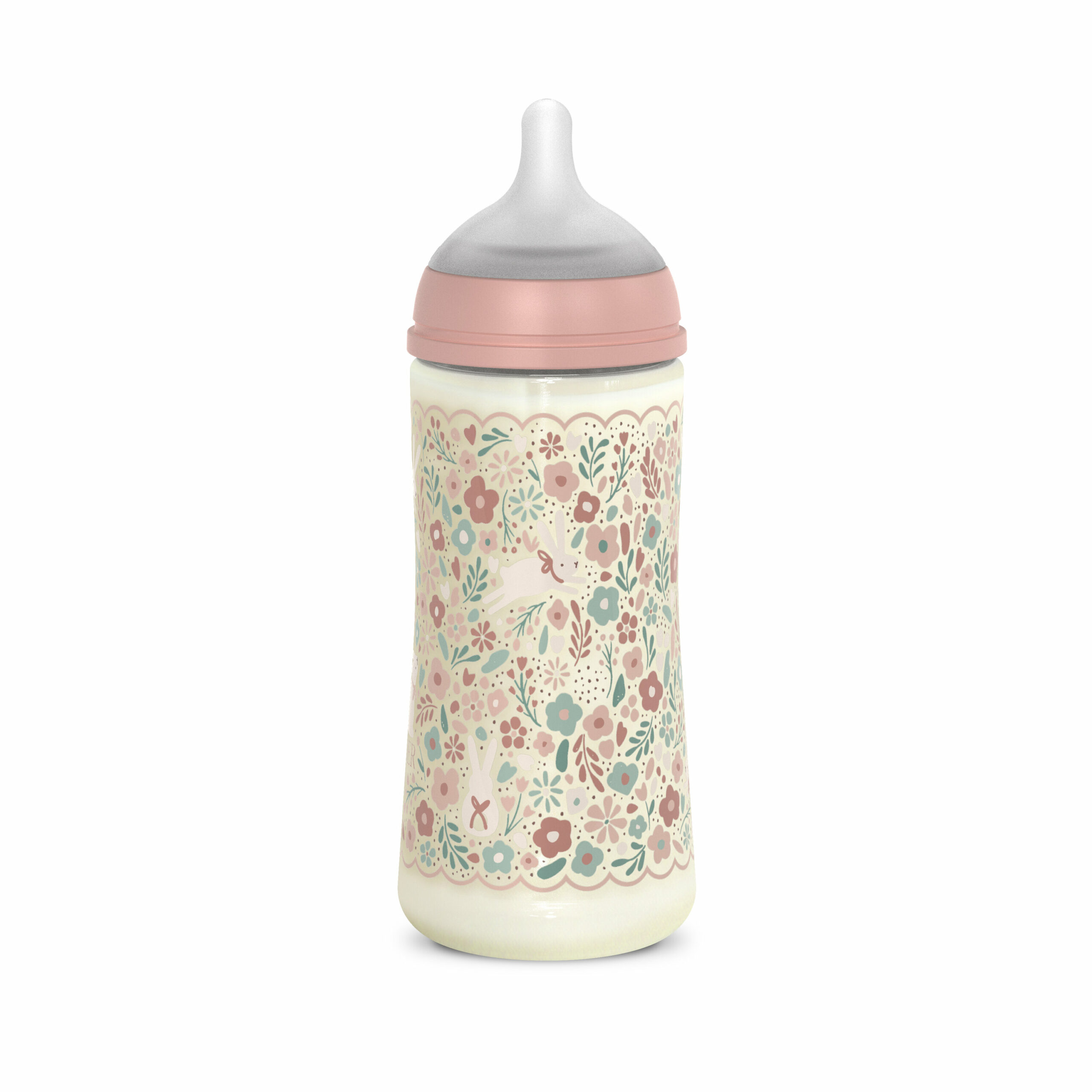 Biberon avec tétine symétrique SX Pro L 360ml Liberty Rose (Suavinex) – Image 3
