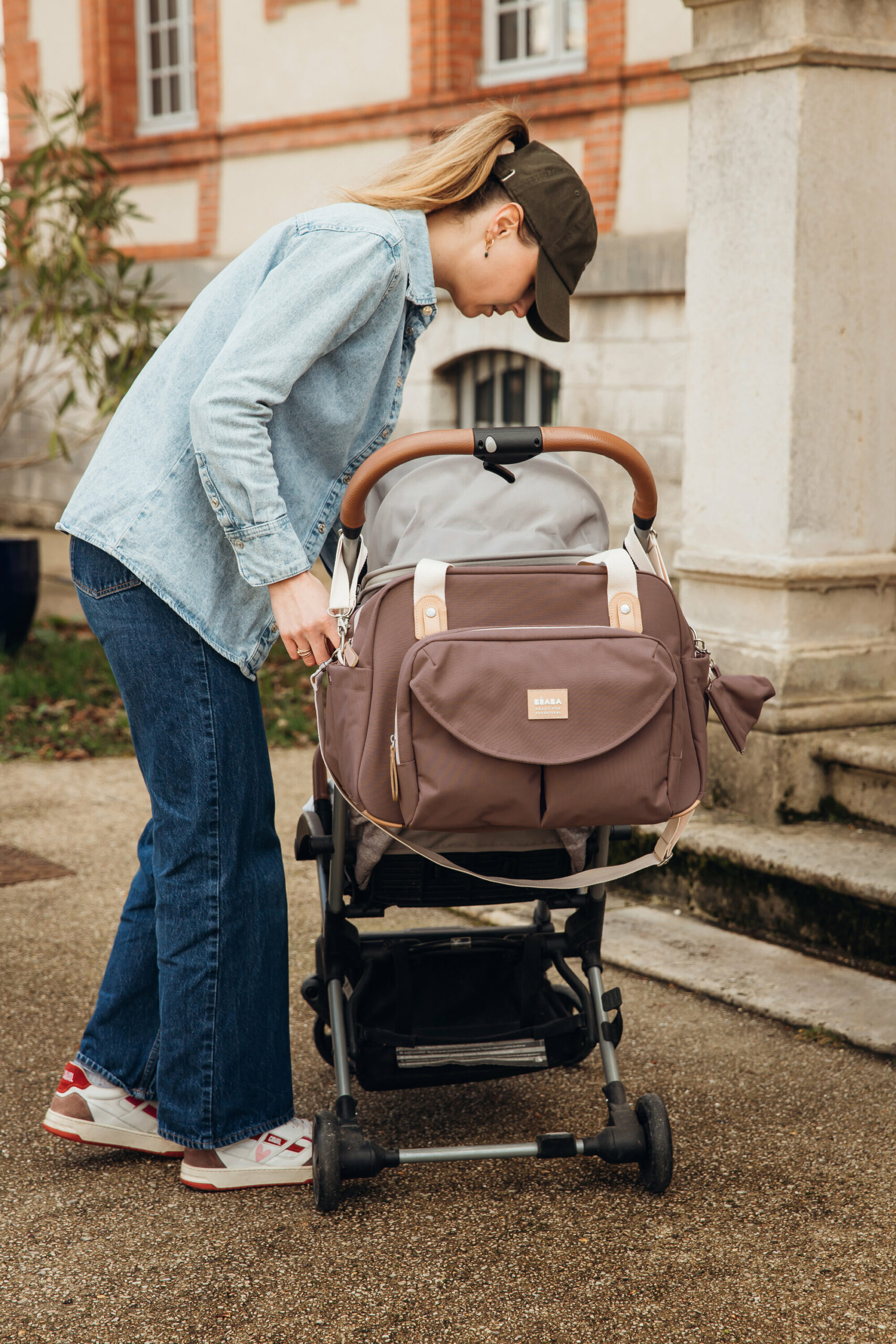Sac à langer Genève - Cacao (Béaba) – Image 4
