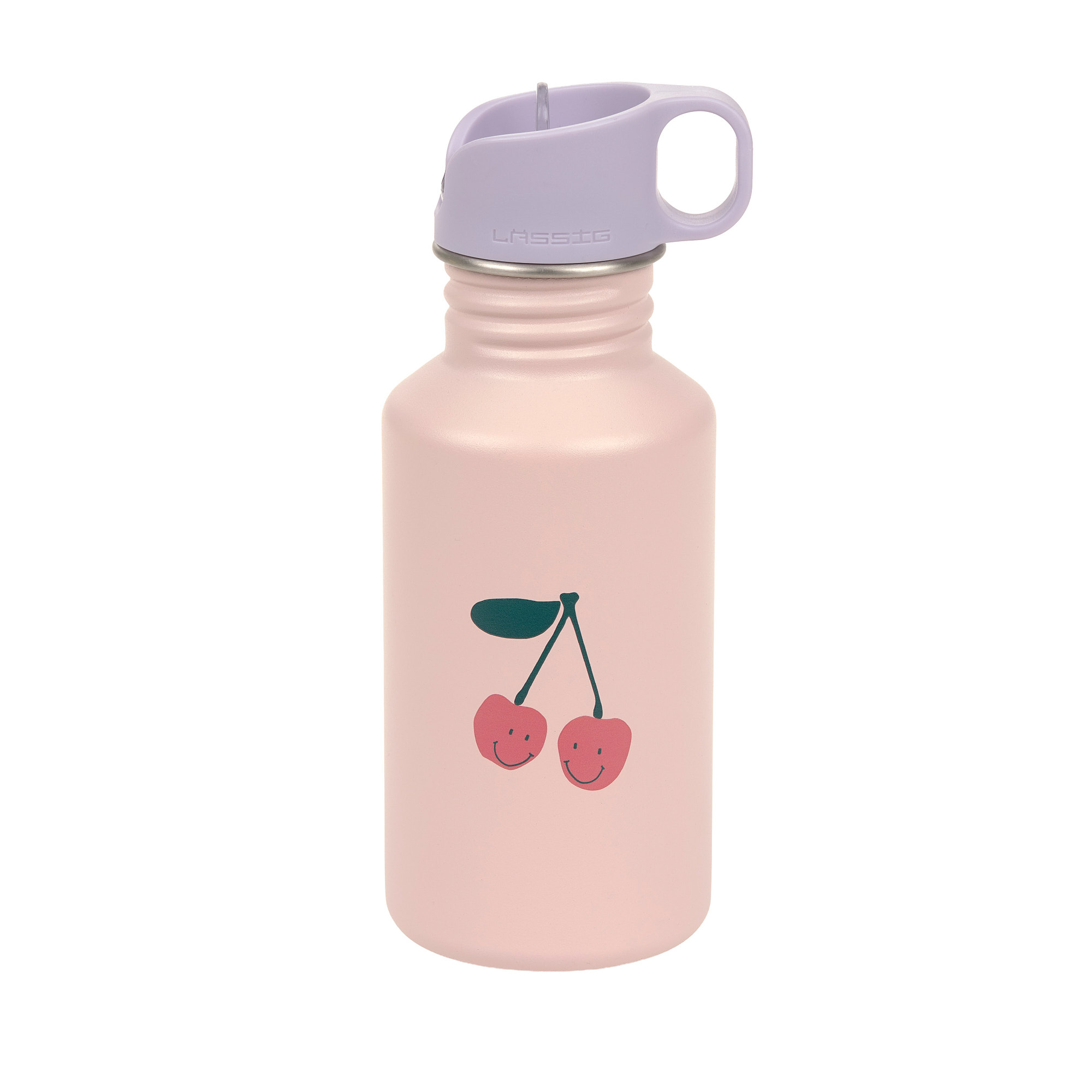 Gourde pour enfant inox 500 ML - Happy Fruits Cerise (Lassig)