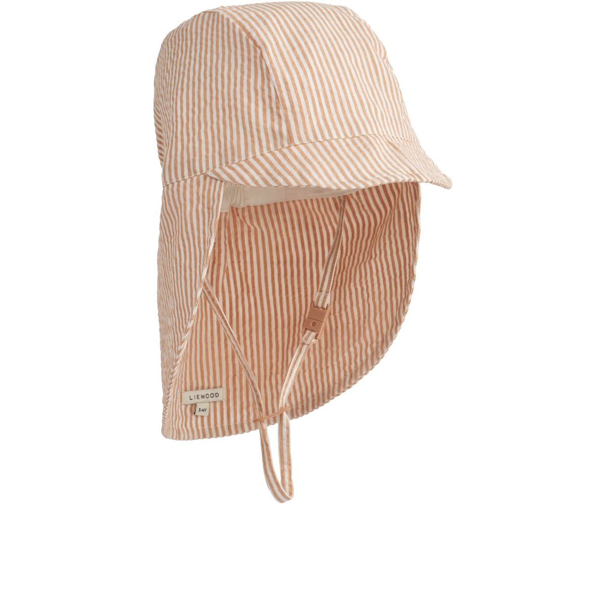 Chapeau de Soleil CECILIA Y/D stripe Pale tuscany / Creme de la creme 0-3mois (Liewood)