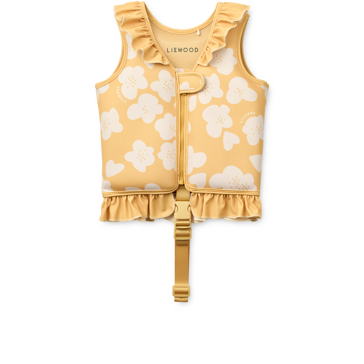 Gilet de Natation avec Volants DOVE Flower / Lemon yellow 15-19 KG (Liewood)