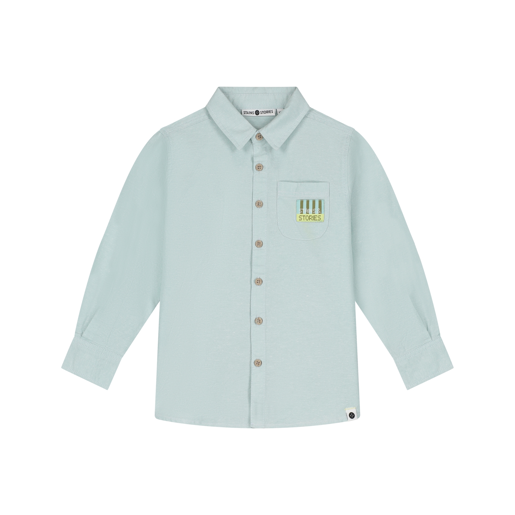Chemise Manches Longues Garçon - Water AW26 (Stains Storie)