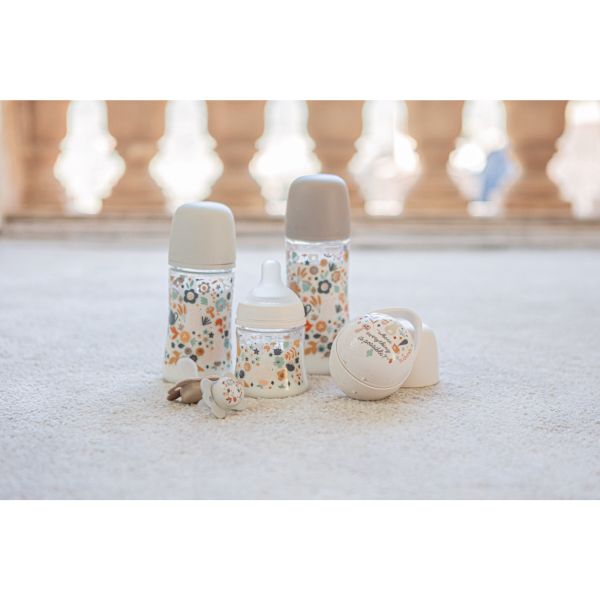 Biberon avec tétine symétrique SX Pro L 360ml Liberty Beige (Suavinex) – Image 2