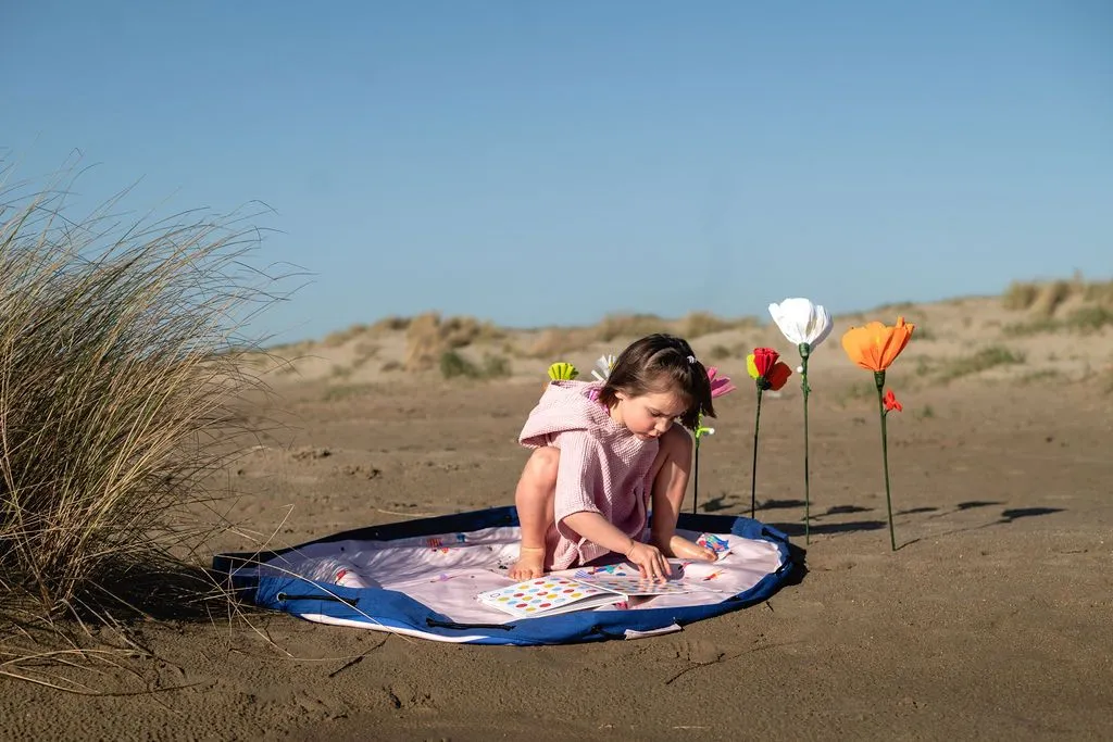 3-in-1 tapis de jeu & sac à jouets outdoor - beach (Play and Go) – Image 2