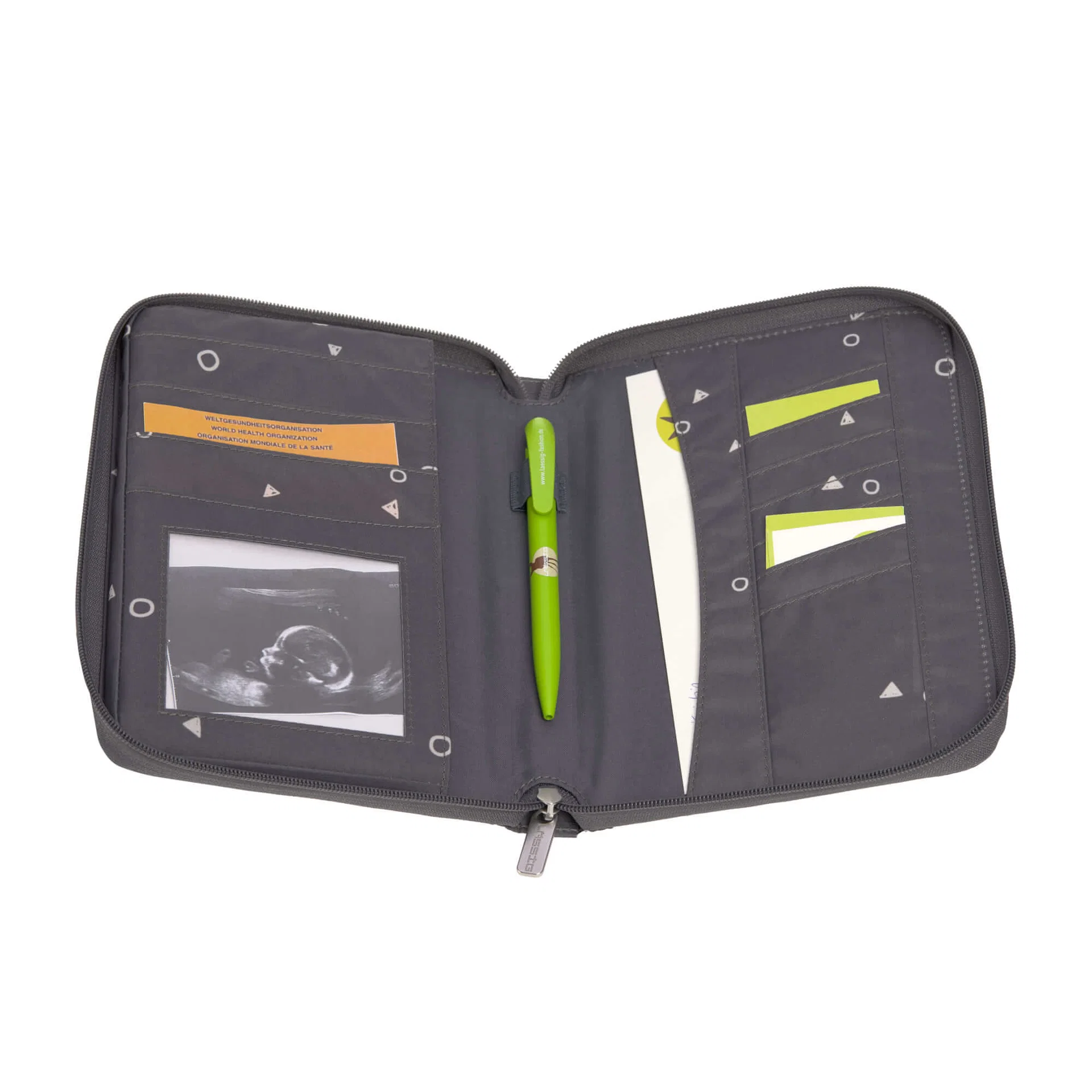 Pochette carnet de santé, Universe anthracite ( Lassig) – Image 3