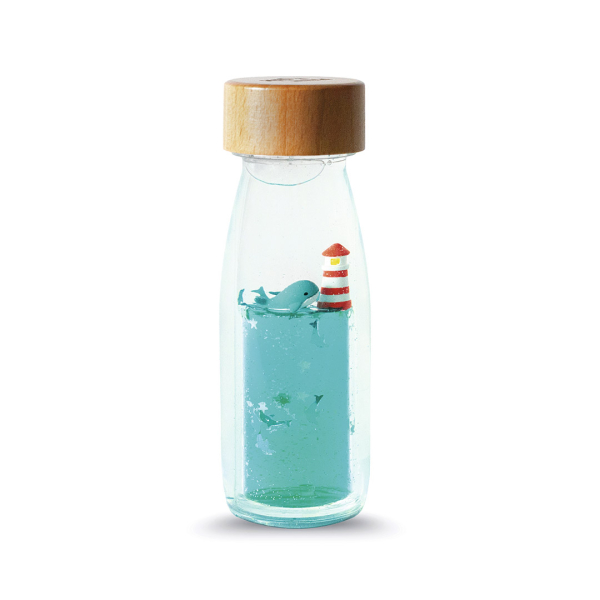 Bouteille sensorielle Phare et Baleine (Petit Boum)