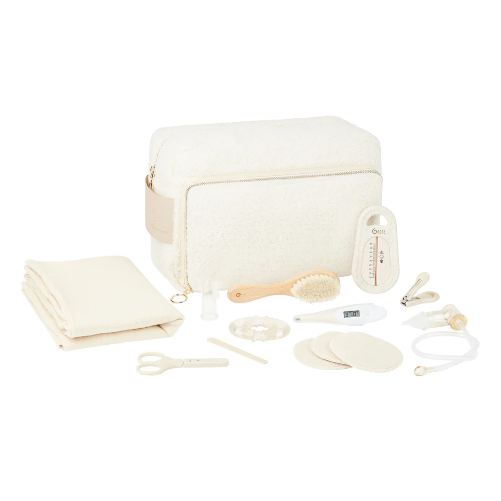 Trousse de toilette bébé Curl White (Babymoov)
