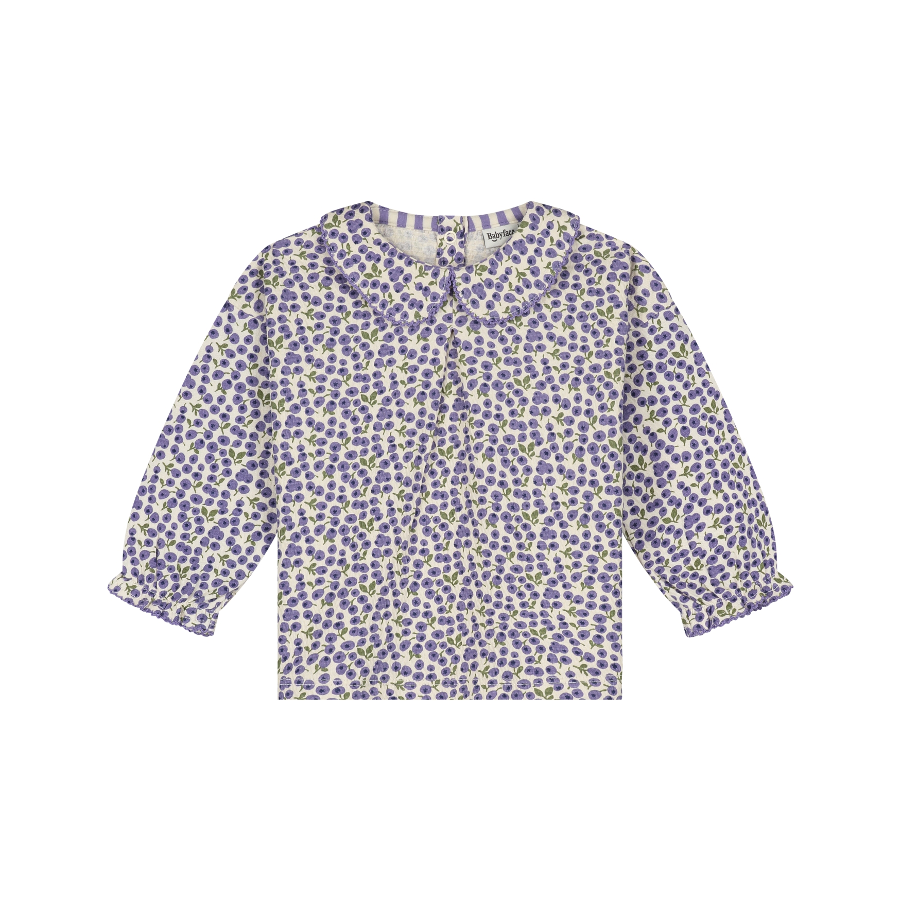 T-Shirt Long Sleeve Girls - Cream AW26 (Babyface)