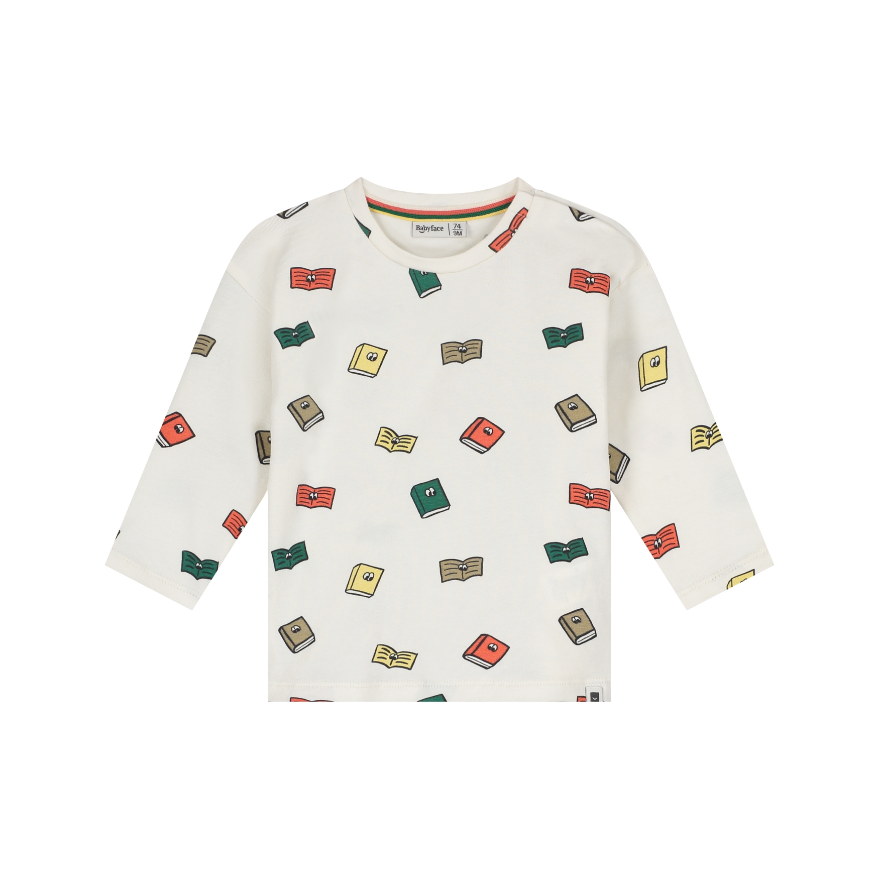 T-shirt Long Sleeve Boys - Bone AW26 (Babyface)