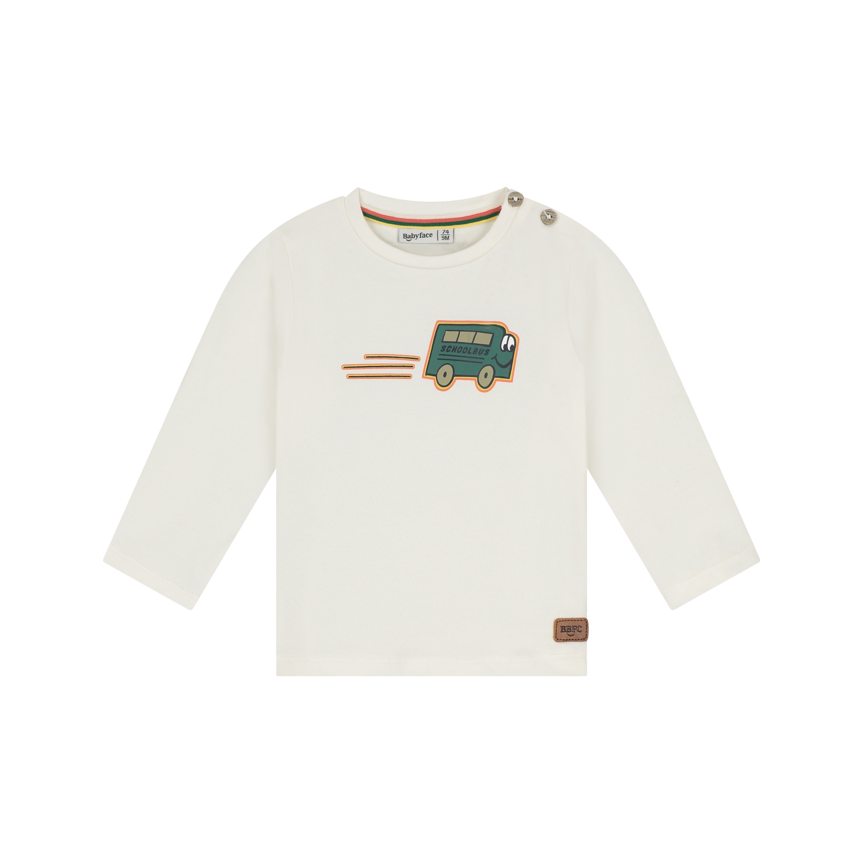 T-shirt Long Sleeve Boys - Bone AW26 (Babyface)