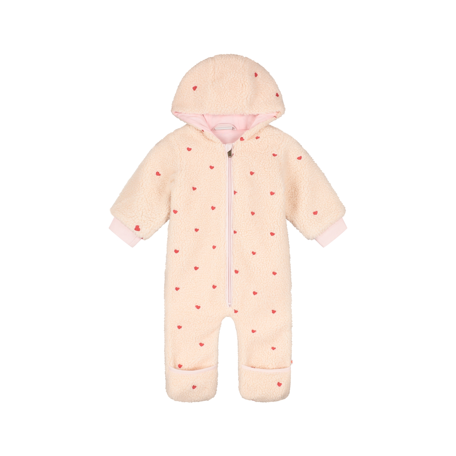 Combi pilote Girls Teddy - Light Pink AW26 (Babyface)