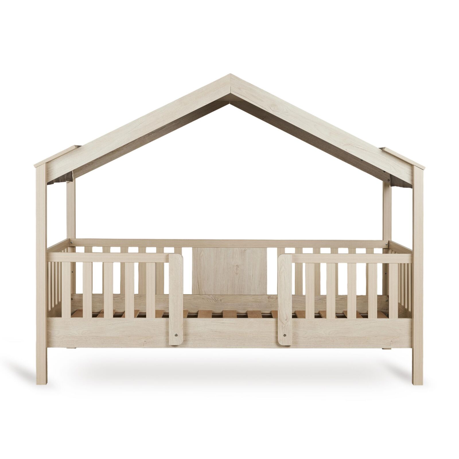 LIT CABANE 90*200 CM - CHALET - NATUREL (Quax)