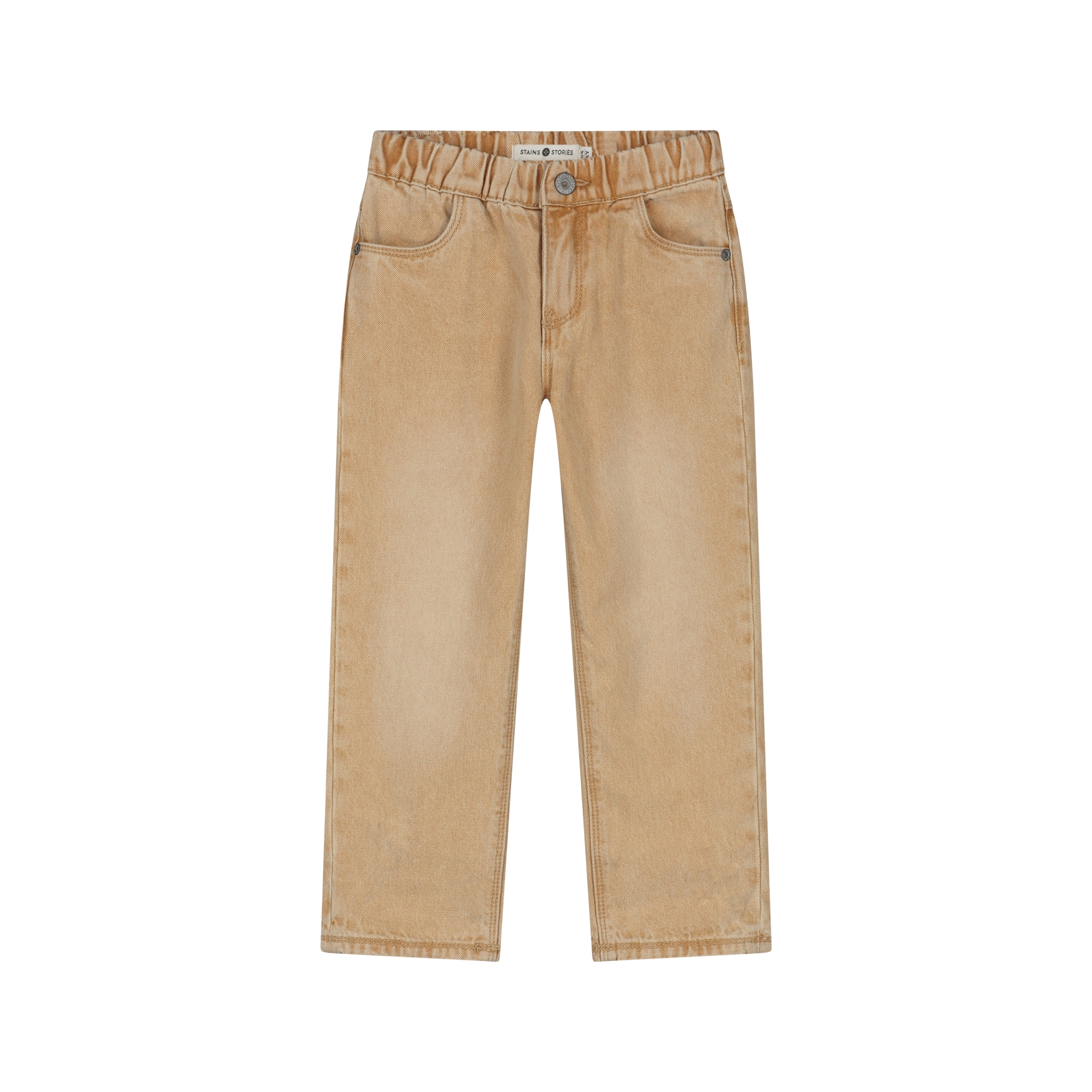 Pantalon Large Elastique Boys - Camel SS26 (Stains Stories)