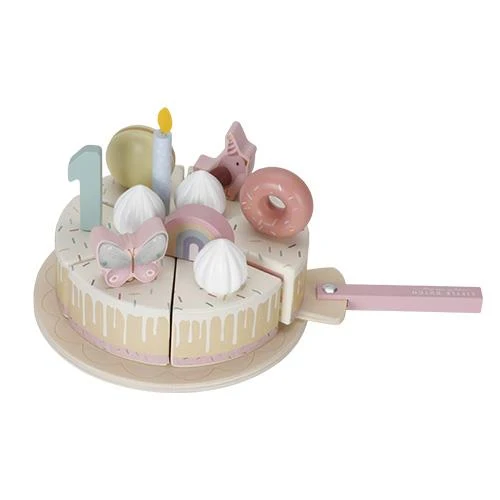 Gâteau d'anniversaire en bois (Little Dutch) – Image 2