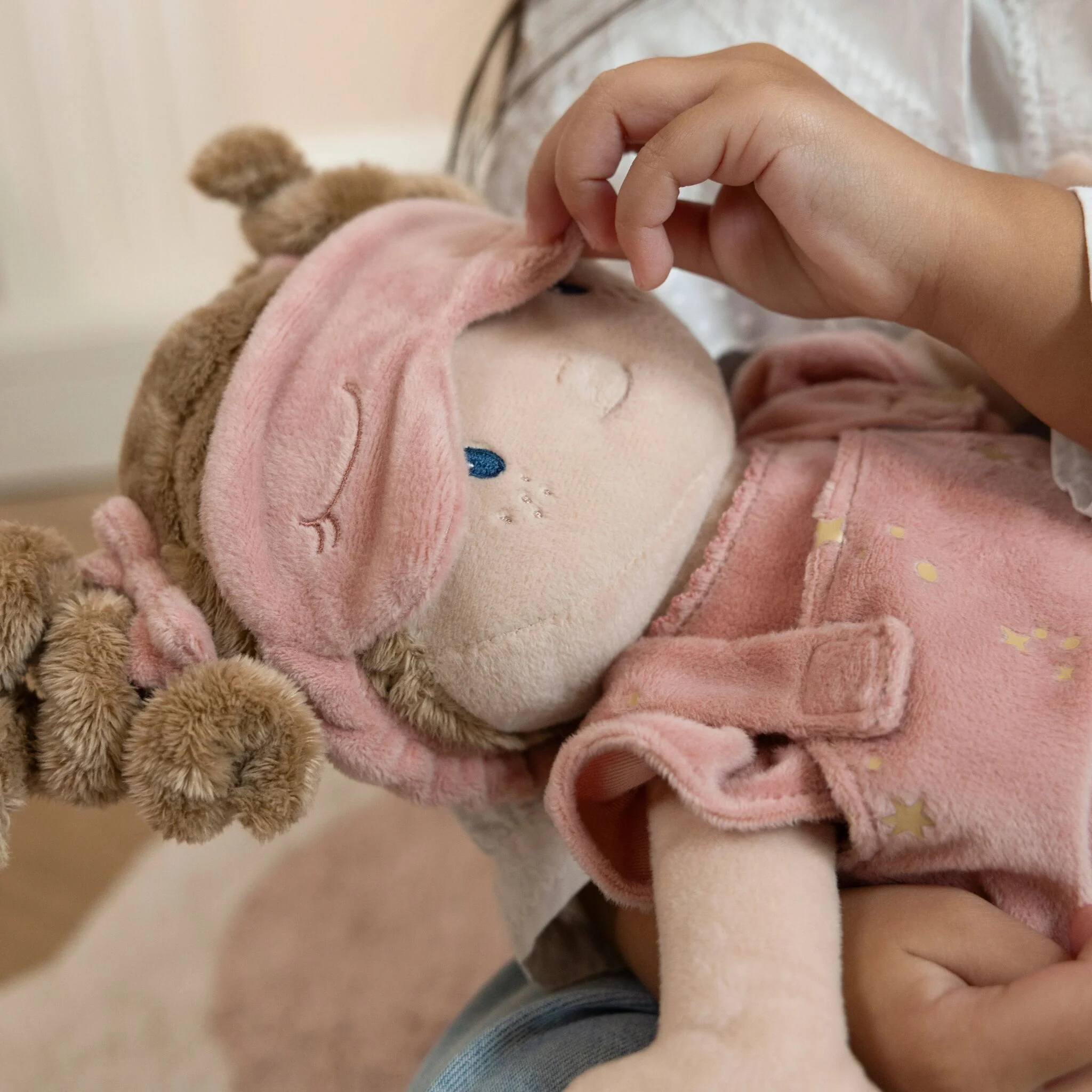 Peluche poupée bébé Rosa - 40 cm (Little Dutch) – Image 5
