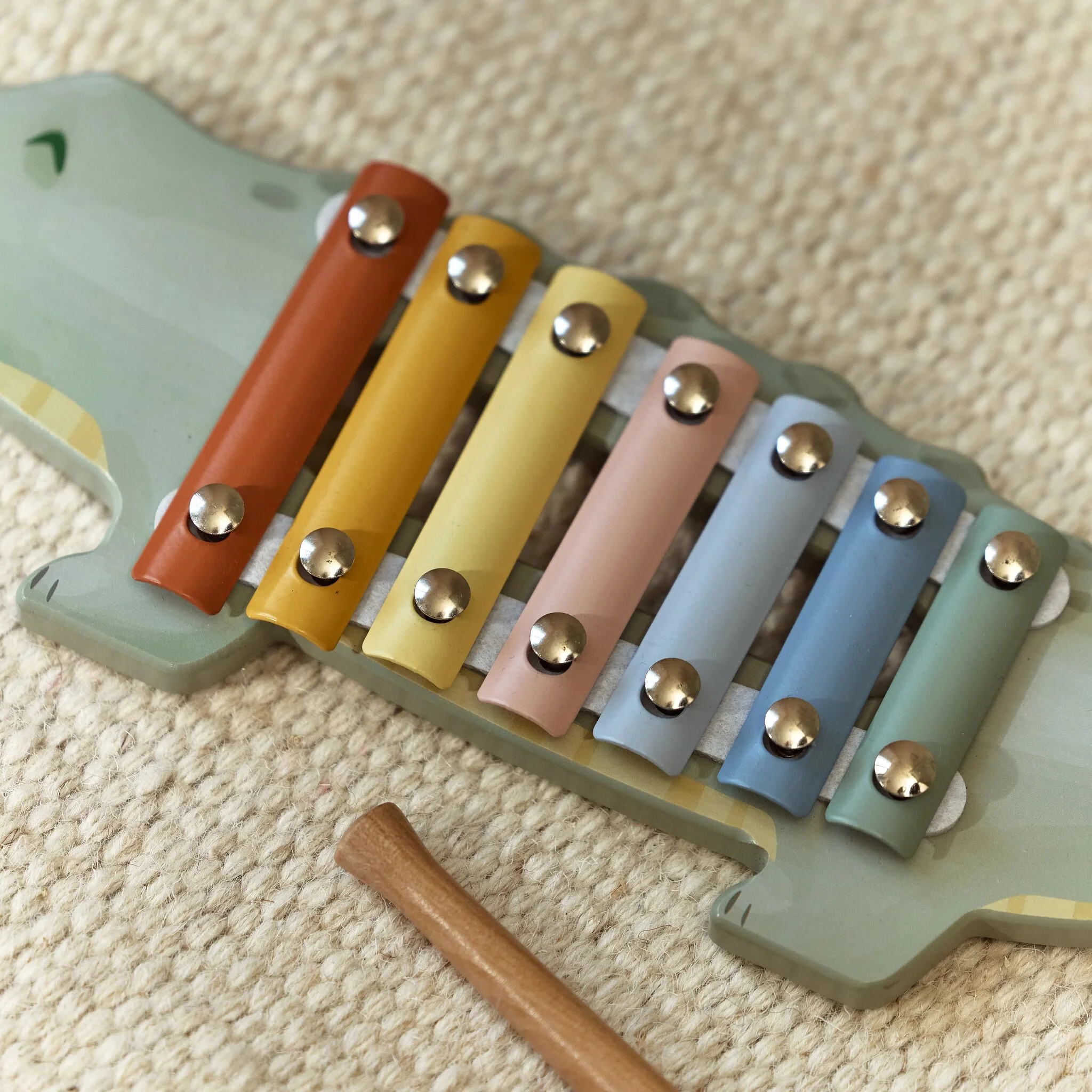 Xylophone -Crocodile- Safari Friends (Little Dutch) – Image 3