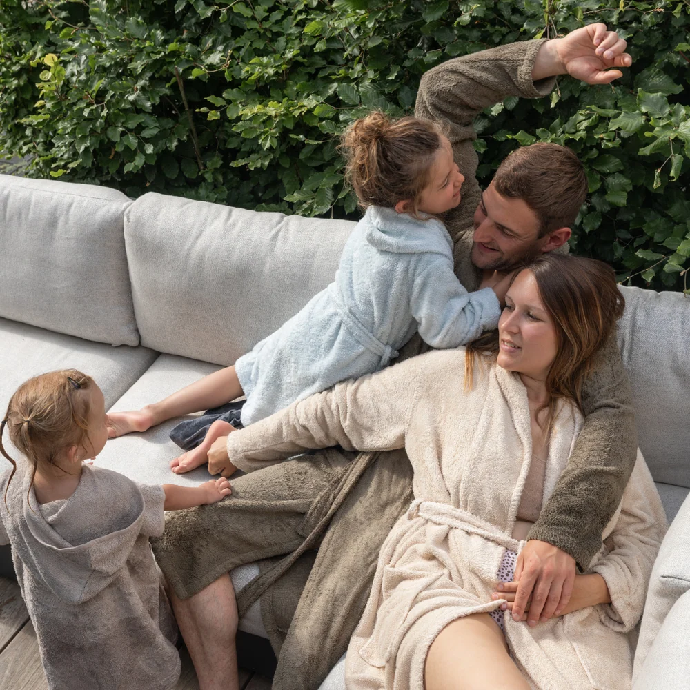Timboo - BATH ROBE SMALL - MISTY ROSE (Timboo) – Image 3