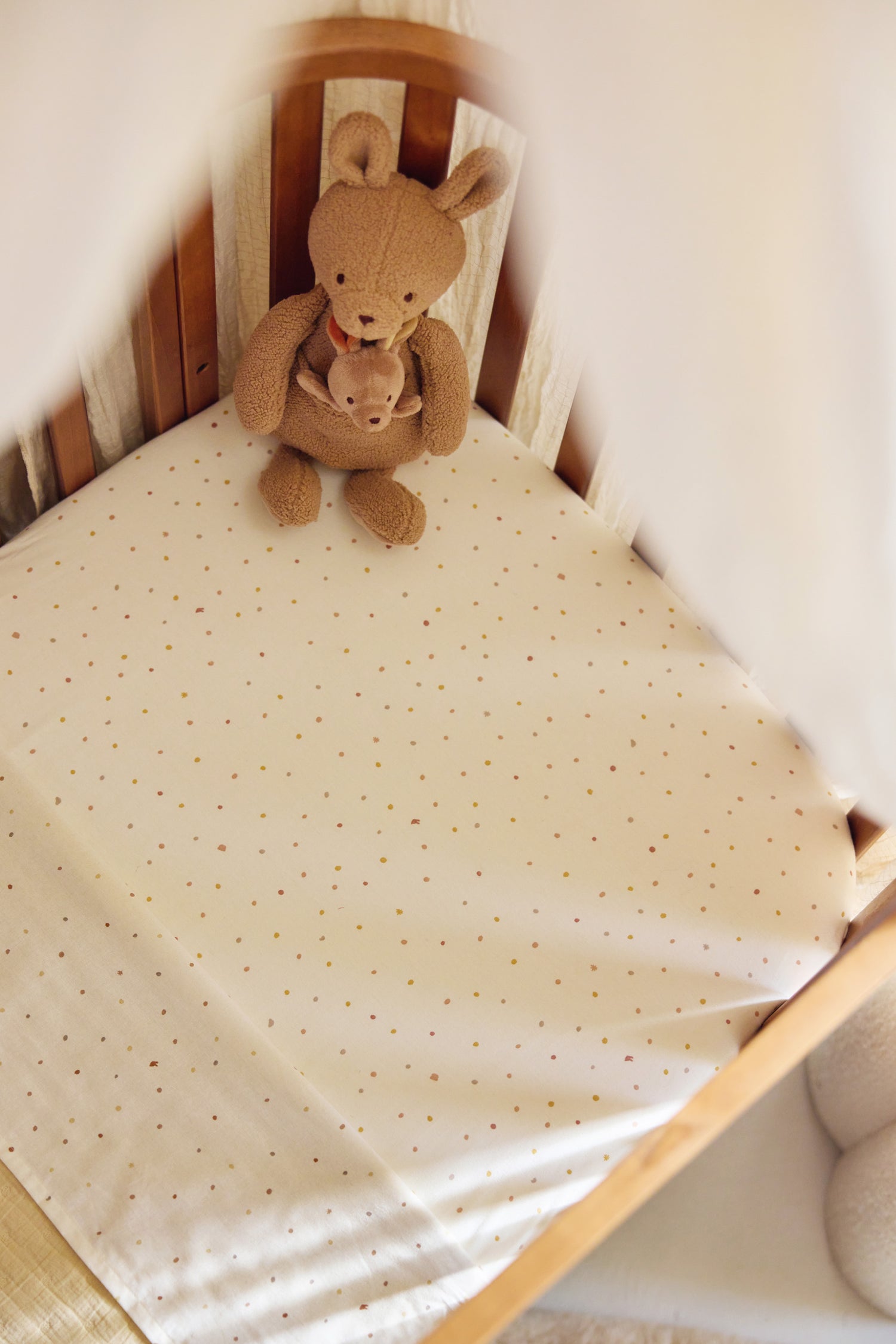Drap-housse - Jersey - Kangaroots 40/50x90 (Jollein) – Image 3