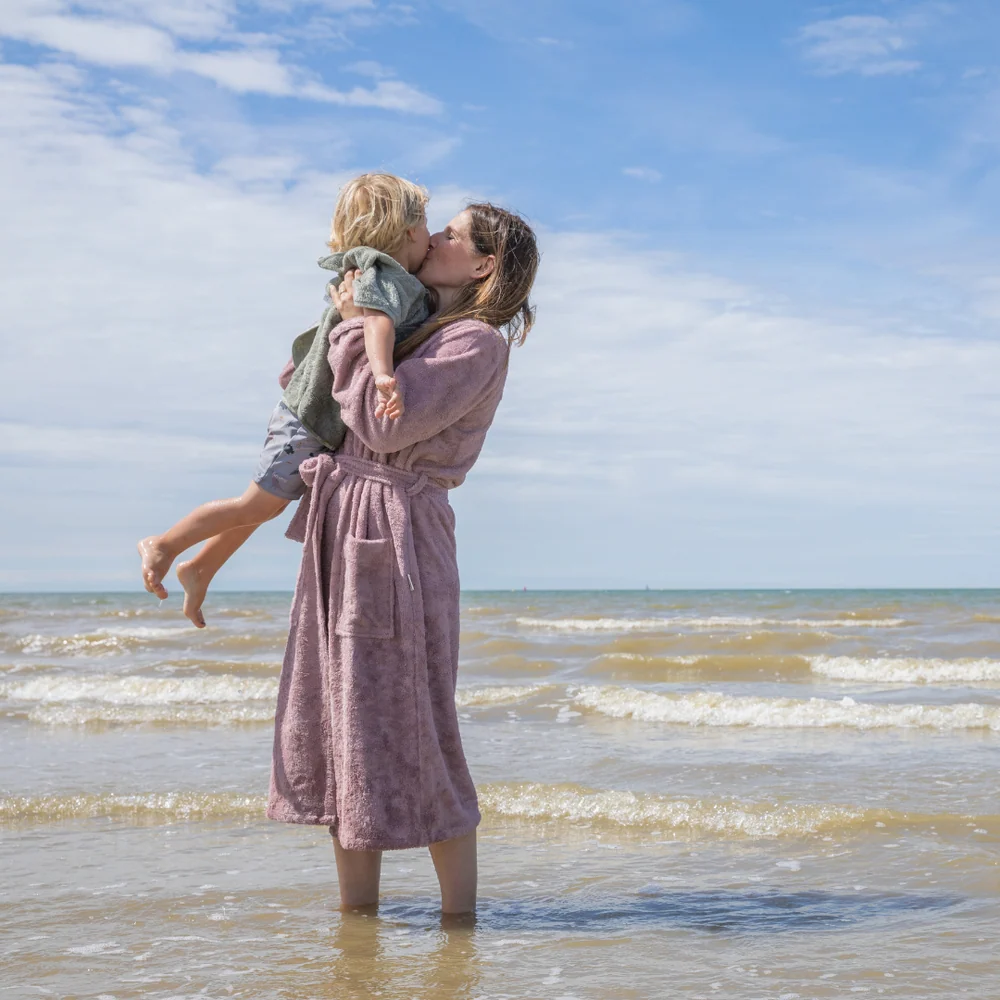 Timboo - BATH ROBE SMALL - MISTY ROSE (Timboo) – Image 2