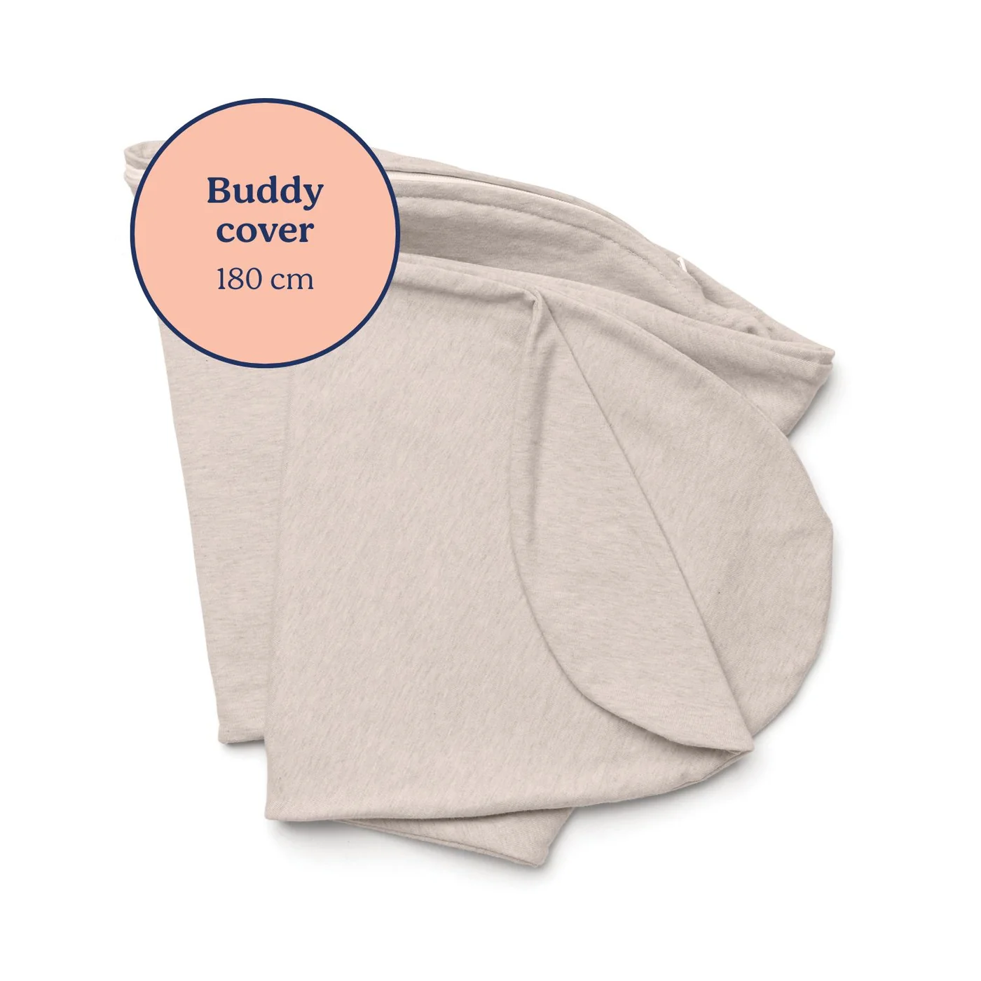 Housse de coussin de maternité Buddy Maternity Cover - Chiné Sand (Doomoo)