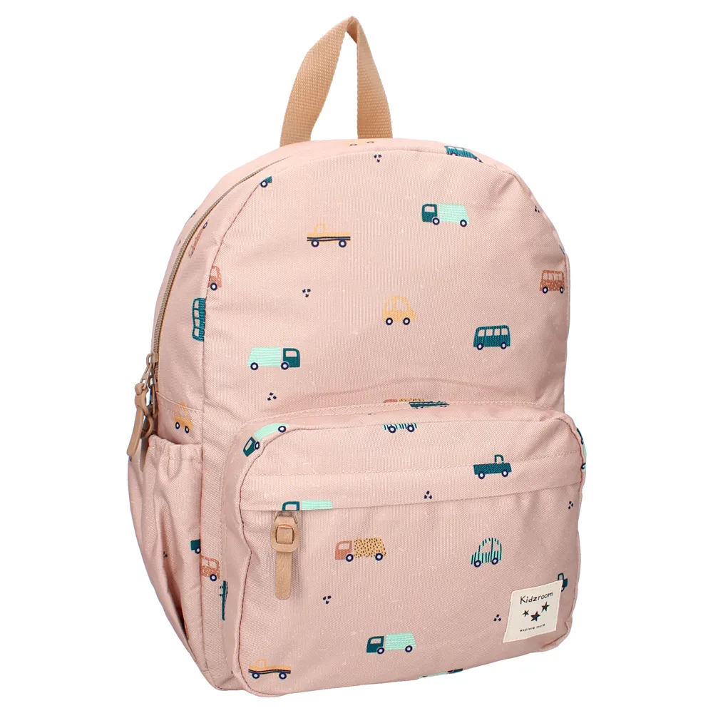 Sac à dos enfant 36x27x12cm Sweet Cuddles – Voitures beige Kidzroom (BB&CO)