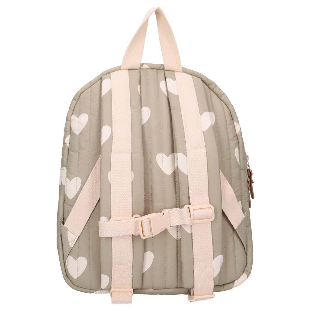 Sac à dos enfant 31x26x9cm Wonderful Worlds – Cœurs vert Kidzroom (BB&CO) – Image 3