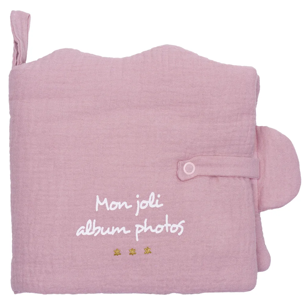 Livre album photos nuage gaze de coton pétale (BB and Co)