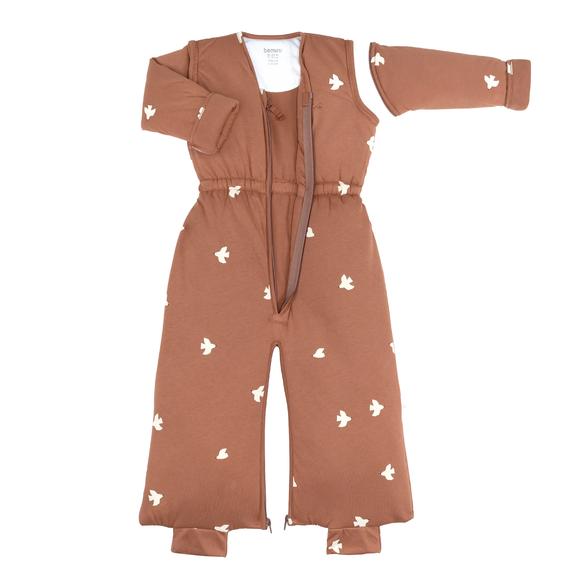 MAGIC BAG 12-24m Cocon moelleux Tog 2.5 PIUMA MOKA (Bemini)
