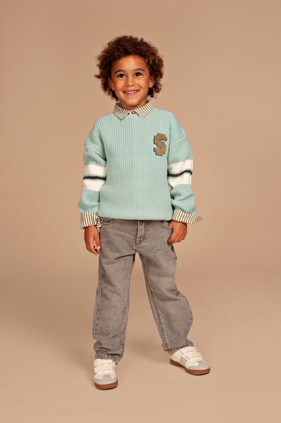 Jeans Garçon light grey denim AW26 (Stains Storie) – Image 3